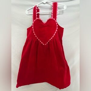 Girls Gymboree Heart Dress size 6